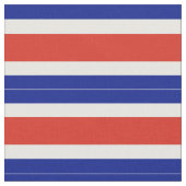 Zivile Flagge Costa Ricas Stoff (Nahaufnahme)