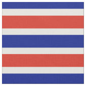 Zivile Flagge Costa Ricas Stoff (Nahaufnahme)
