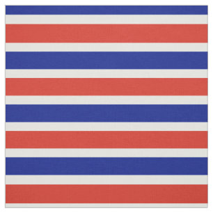 Zivile Flagge Costa Ricas Stoff