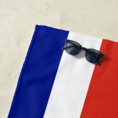 Zivile Flagge Costa Ricas Strandtuch (Beispiel)