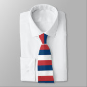 Zivile Flagge Serbiens Krawatte (Gebunden)