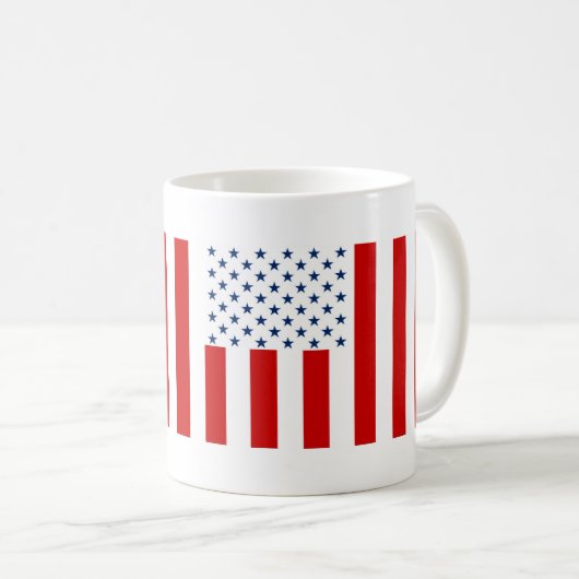 Zivile Flaggen-Söhne Vereinigter Staaten der Kaffeetasse (VorderseiteRechts)