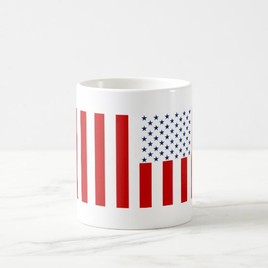 Zivile Flaggen-Söhne Vereinigter Staaten der Kaffeetasse (Mittel)