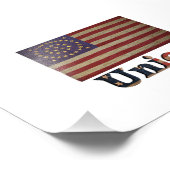 Zivile Gewerkschaft Flag ✨ antike Geschichte Fotodruck (Ecke)