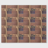 Zivile Gewerkschaft Flag ✨ antike Geschichte Geschenkpapier (Flach)