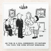 Zivile Hochzeitsfeier in einer Kanzlei