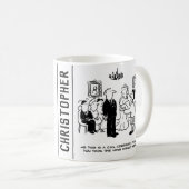 Zivile Hochzeitsfeier in einer Kanzlei Kaffeetasse (VorderseiteRechts)