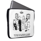 Zivile Hochzeitsfeier in einer Kanzlei Laptopschutzhülle (Vorne Rechts)