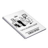 Zivile Hochzeitsfeier in einer Kanzlei Notizblock (Rechte Seite)