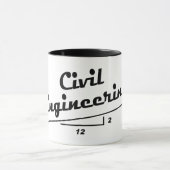 Zivile Ingenieurbahn Tasse (Zentrum)