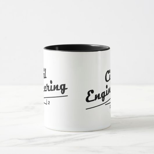Zivile Ingenieurbahn Tasse (Zentrum)