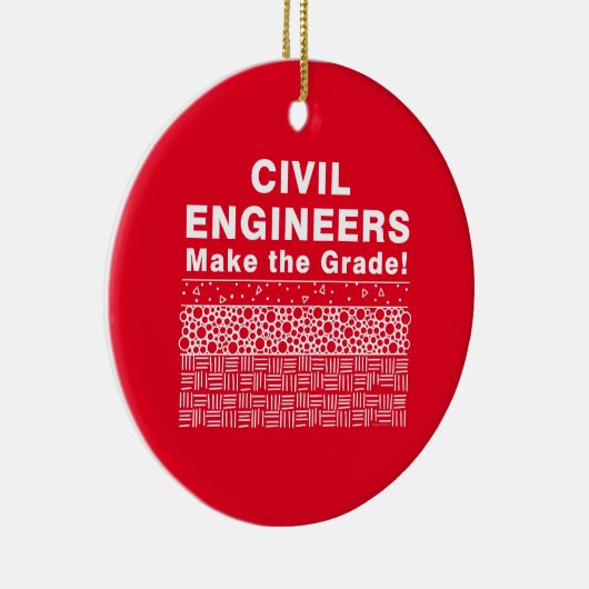 Zivile Ingenieure machen die Note Keramik Ornament (Rechts)