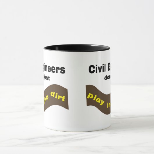 Zivile Ingenieure spielen Tasse (Zentrum)