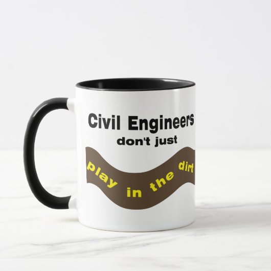 Zivile Ingenieure spielen Tasse (Links)
