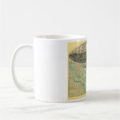 Zivile Kriegs-Ära-Karte von Vicksburg Mississippi Kaffeetasse (Links)