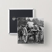 Zivile Kriegs-Artillerie, 1860s Button (Vorne & Hinten)