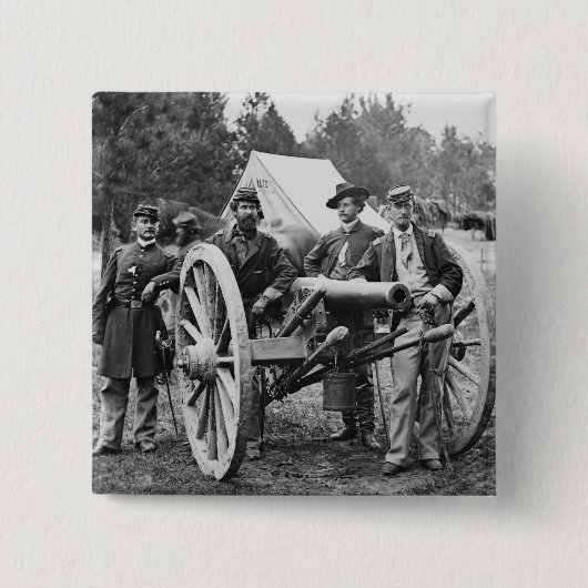 Zivile Kriegs-Artillerie, 1860s Button (Vorderseite)