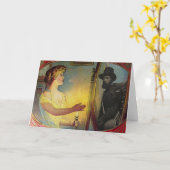 Zivile Kriegs-Erscheinung (Vintage Karte (Gelbe Blume)