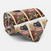 Zivile Kriegs-Kampf-Flaggen no.2 Krawatte (Gerollt)