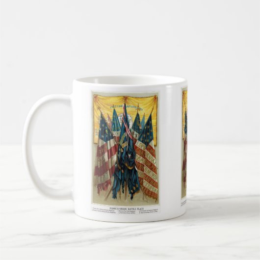 Zivile Kriegs-Kampf-Flaggen no.3 Kaffeetasse (Links)