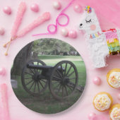 Zivile Kriegs-Kanone Gettysburg Pappteller (Party)