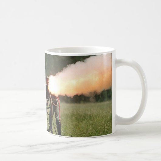 Zivile Kriegs-Kanone Kaffeetasse (Rechts)