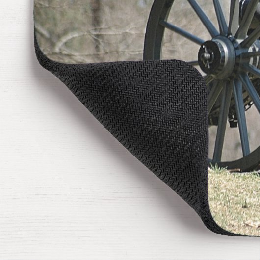 Zivile Kriegs-Kanone Mousepad (Ecke)