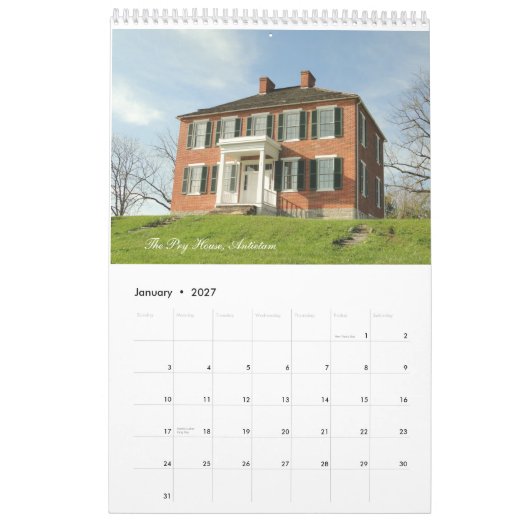 Zivile Kriegs-Schlachtfelder 2012 Kalender (Jan 2027)