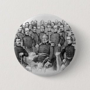 Zivile Kriegsgenerale auf der Gewerkschaft Button
