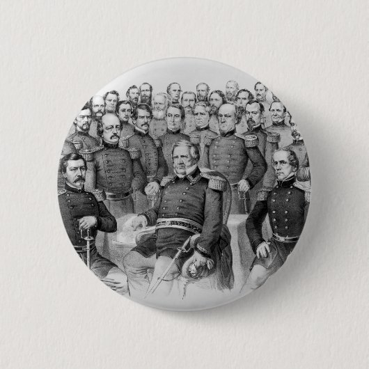 Zivile Kriegsgenerale auf der Gewerkschaft Button (Vorderseite)