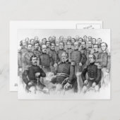 Zivile Kriegsgeneräle der Postkarten der Gewerksch (Vorne/Hinten)