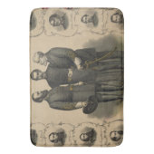 Zivile Kriegshelden Badematte (Vorderseite Vertikal)