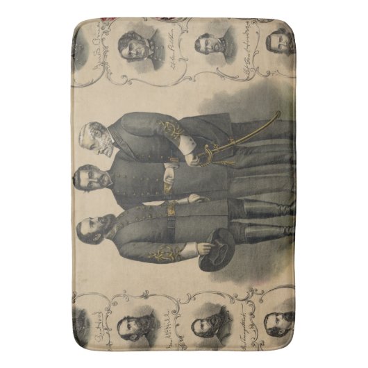 Zivile Kriegshelden Badematte (Vorderseite Vertikal)