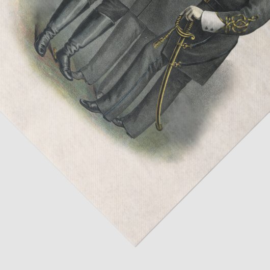 Zivile Kriegshelden der Konföderation Seidenpapier (Ausschnitt)