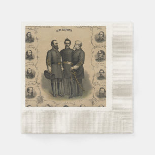 Zivile Kriegshelden 🛡️ Feier Serviette
