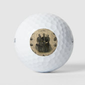 Zivile Kriegshelden Golfball (Vorderseite)