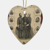 Zivile Kriegshelden Keramik Ornament (Links)