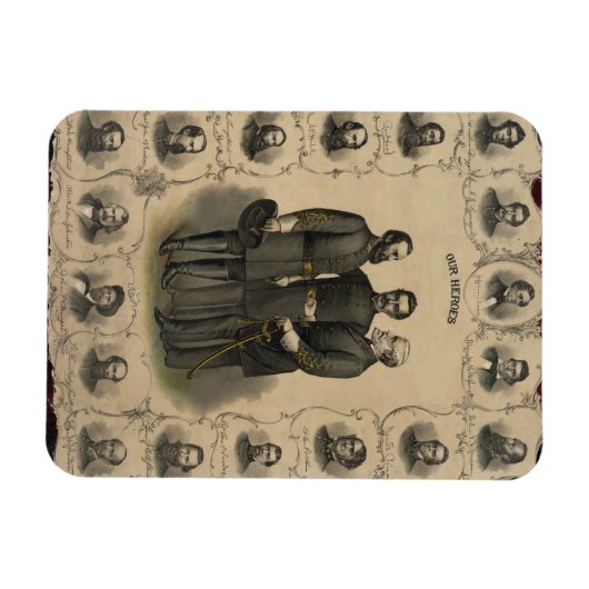 Zivile Kriegshelden Magnet (Horizontal)