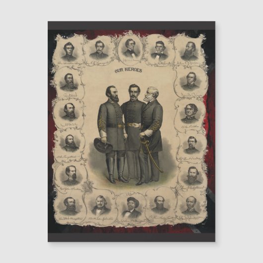 Zivile Kriegshelden Magnetkarte (Vorderseite)