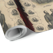 Zivile Kriegshelden 🛡️ südamerikanischen Generals Geschenkpapier (Rolleneckpunkt)