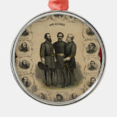 Zivile Kriegshelden Südgeneräle - Epischer Wert Ornament Aus Metall (Vorne)