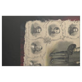 Zivile Kriegshelden 🎖️ US-Konföderate Generals Stoff (Fat Quarter (45,7 x 55,9 cm))