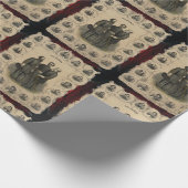Zivile Kriegshelden USA Generals ⭐ Südgeschichte Geschenkpapier (Ecke)