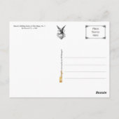 Zivile Kriegskarte der südlichen Staaten Postkarte (Rückseite)