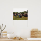 Zivile Kriegspartei der Südposter-Kunst Poster (Küche)