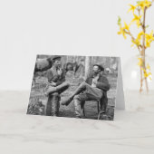 Zivile Kriegspfeifen, 1864 Karte (Gelbe Blume)