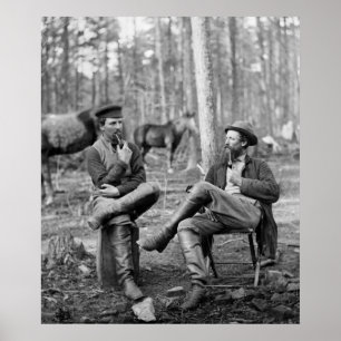 Zivile Kriegspfeifen: 1864 Poster