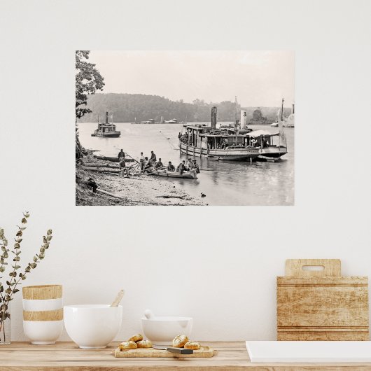 Zivile Kriegsschläger Poster (Küche)