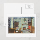 Zivile Kriegszeit 18 Pounders en Barbette Postkarte (Vorne/Hinten)