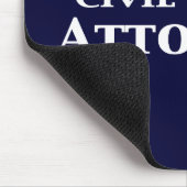 Zivile Recht-Rechtsanwalts-Geschenke Mousepad (Ecke)